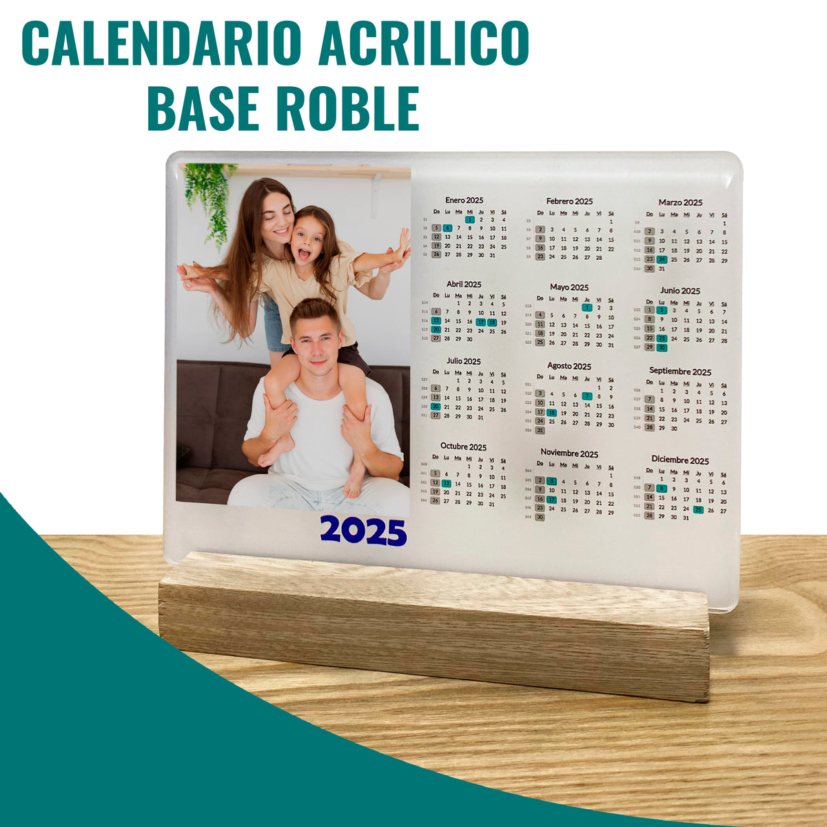 Calendario Acrílico