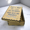 caja de madera personalizada