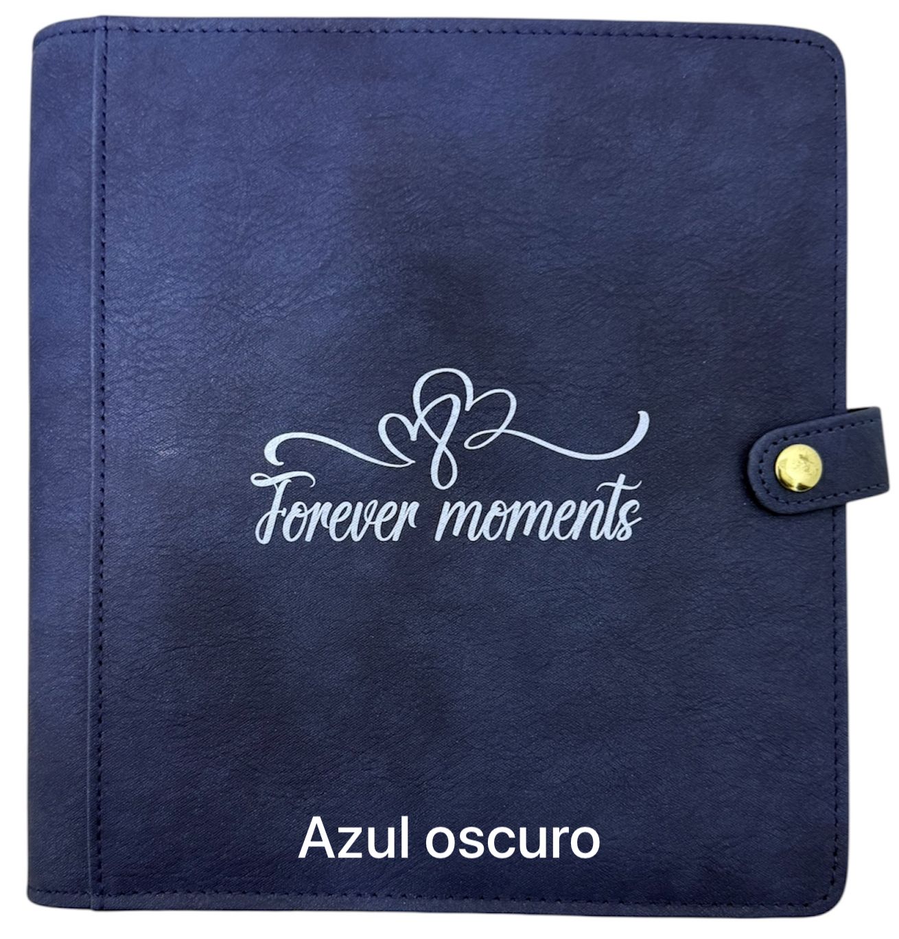 ALBUM IMPORTADO TIPO BROCHE HOJA NEGRA